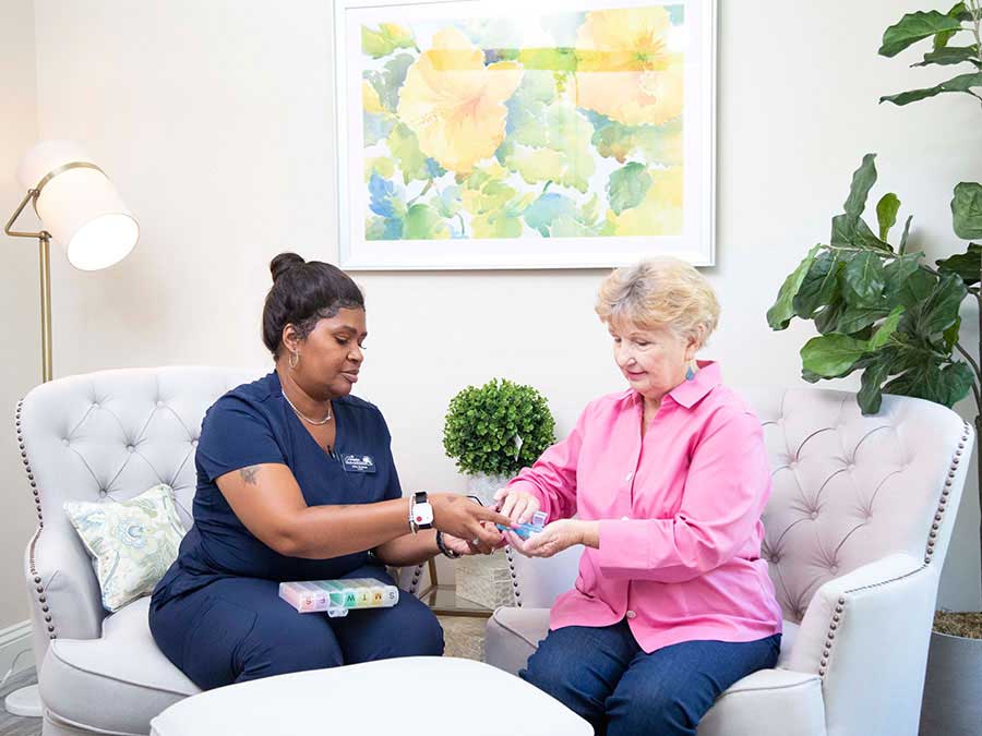 assisted living pill help