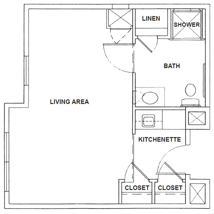 Kempton Hudson Assisted Living Apartment