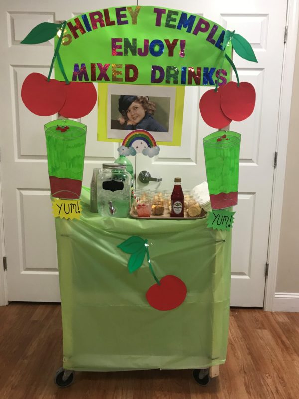 Shirley Temple Drink cart
